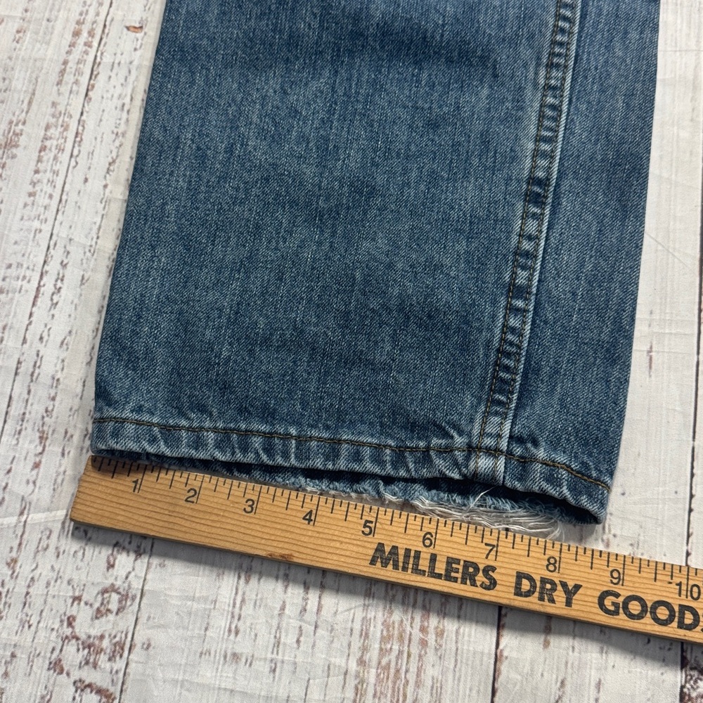 LEE LOOSE FIT CARPENTER JEANS MEN'S SIZE 34 X 34 DENIM WORKWEAR - Picture 15 of 16